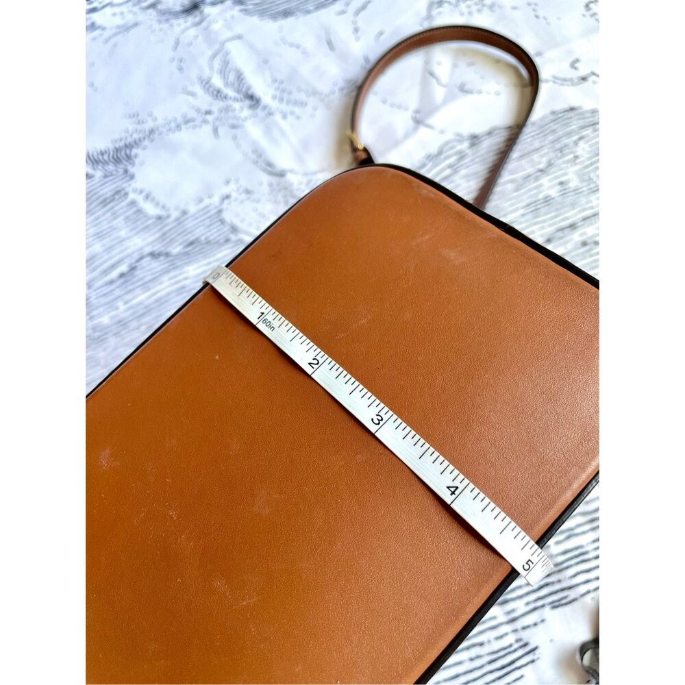 Celine Cuir Triomphe Small Calfskin Leather Bucket Crossbody Bag - Picture 8 of 12